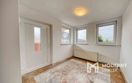 Na predaj čiastočne zrekonštruovaný rodinný dom v obci Pusté Sady