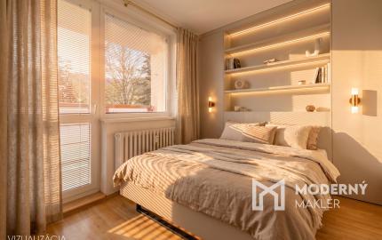 Na predaj 1-izbový byt s dvoma loggiami v Gelnici