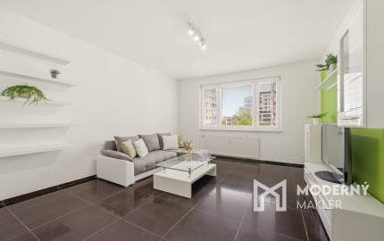 Na prenájom 3-izbový byt s loggiou v Ružinove