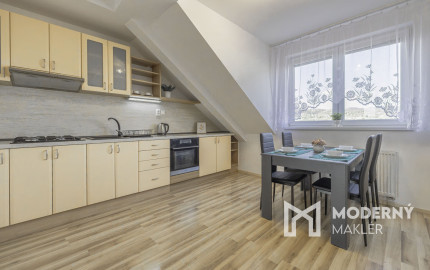 Na prenájom 2-izbový podkrovný byt s výhľadom v Prešove