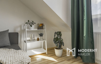 Na prenájom 2-izbový podkrovný byt s výhľadom v Prešove