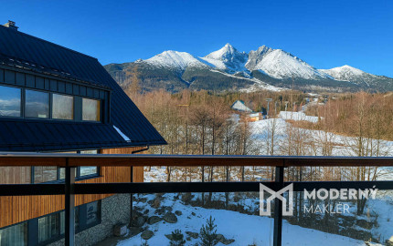 Na predaj štýlový apartmán s výhľadom na panorámu Tatier