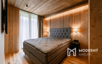 Na predaj štýlový apartmán s výhľadom na panorámu Tatier