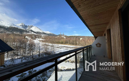 Na predaj štýlový apartmán s výhľadom na panorámu Tatier