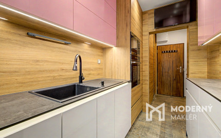 Na predaj prerobený, zariadený 3 izbový byt v Ružinove BA