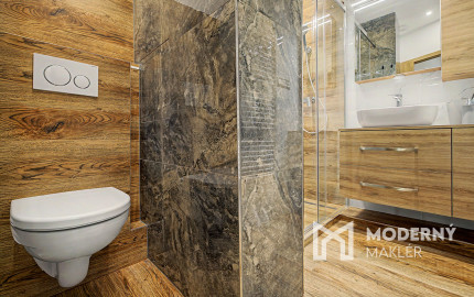 Na predaj prerobený, zariadený 3 izbový byt v Ružinove BA