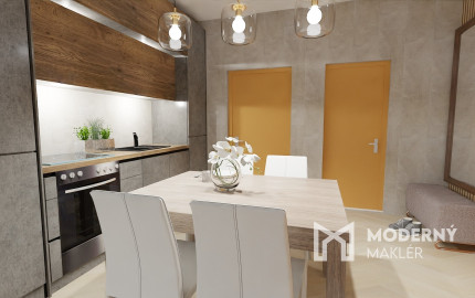 Na predaj investičný 3-izbový apartmán (nebytový priestor) v Bardejove