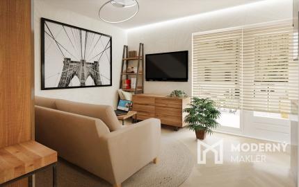 Na predaj investičný zariadený 1-izbový apartmán (nebytový priestor) v Bardejove