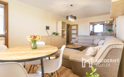 Na prenájom zariadený 3-izbový byt v Dunajskej Strede