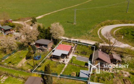 Na predaj chatka s celoročným bývaním v Považskom Chlmci