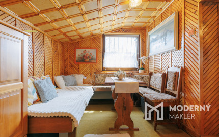 Na predaj chatka s celoročným bývaním v Považskom Chlmci