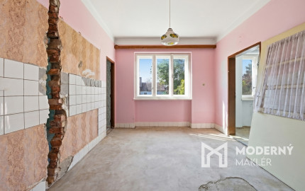 Na predaj rodinný dom vhodný na rekonštrukciu v Stupave