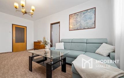 Na predaj kompletne zariadený 3-izbový byt v Podunajských Biskupiciach