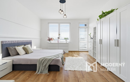 Na prenájom 3-izbový byt s 2 balkónmi a 2 parkingami, Ružinov