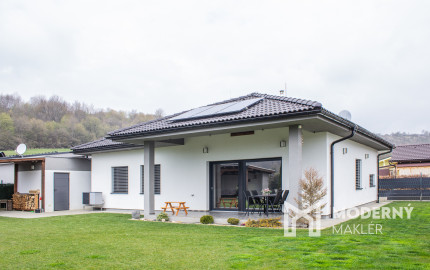 Na prenájom moderný 4-izbový bungalov v obci Beňadiková