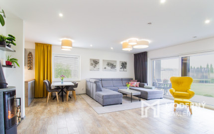 Na prenájom moderný 4-izbový bungalov v obci Beňadiková