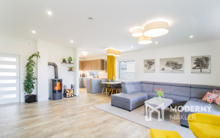 Na prenájom moderný 4-izbový bungalov v obci Beňadiková