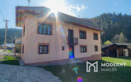 Na predaj zariadený rodinný dom v obci Vernár