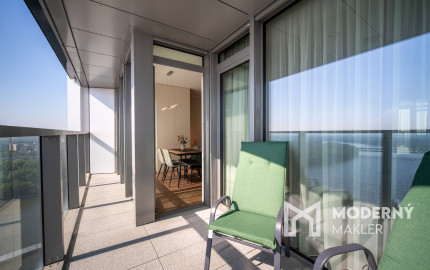 Na prenájom 2-izbový byt so šatníkom, Bratislava – Eurovea Tower