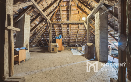 Na predaj 3-izbový tehlový dom s možnosťou nadstavby v Šamoríne