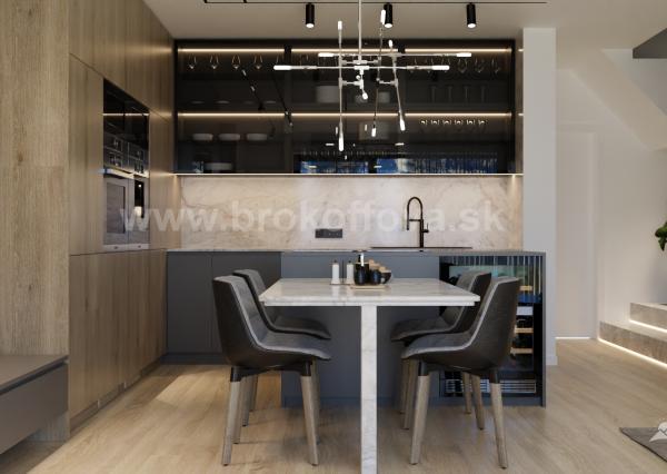 Na predaj nové moderné rodinné domy na Brokoffovej ulici v Poprade