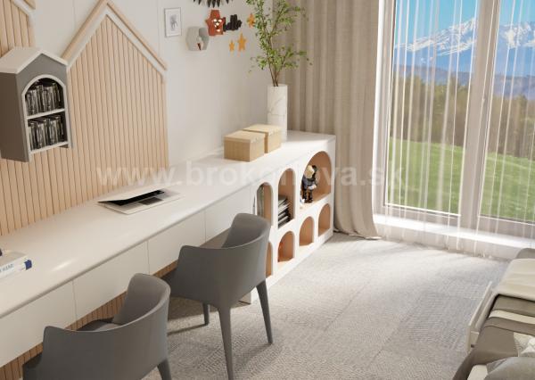 Na predaj nové moderné rodinné domy na Brokoffovej ulici v Poprade