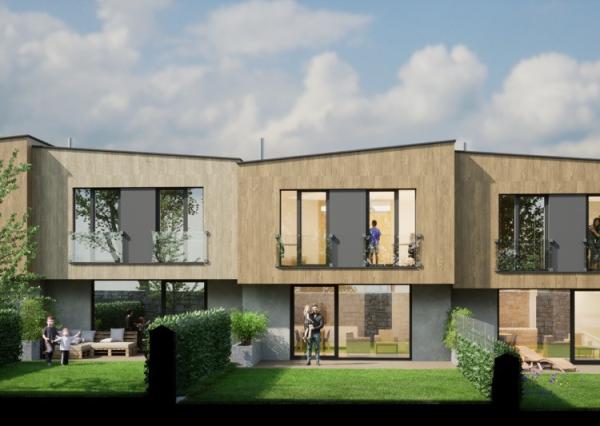 Na predaj nové moderné rodinné domy na Brokoffovej ulici v Poprade