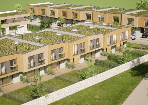 Na predaj nové moderné rodinné domy na Brokoffovej ulici v Poprade