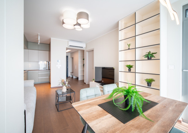 Na prenájom 2-izbový byt v Eurovea Tower – Bratislava