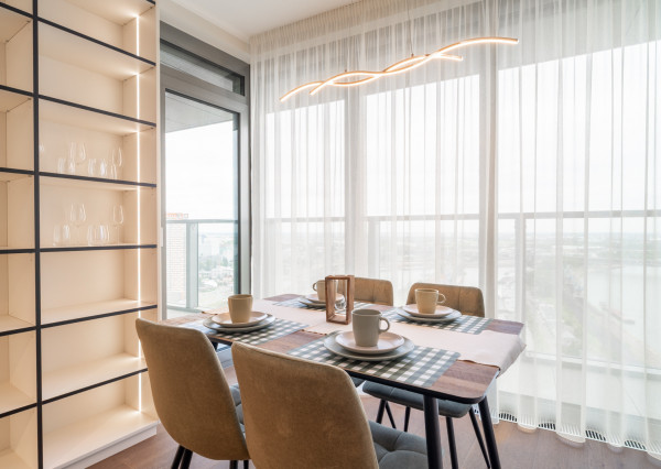 Na prenájom 2-izbový byt v Eurovea Tower – Bratislava