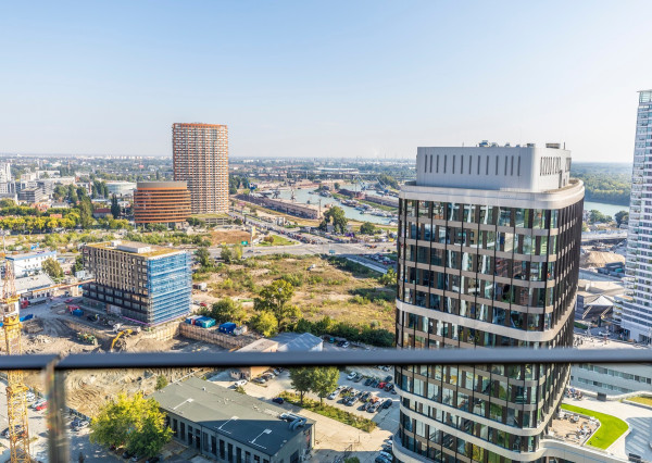 Na prenájom štýlový 3-izbový byt v SKYPARK RESIDENCE s výhľadom na prístav