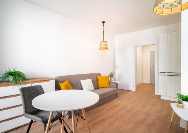 Na prenájom kompletne zariadený 1-izbový byt v novostavbe projektu Noemis v Stupave