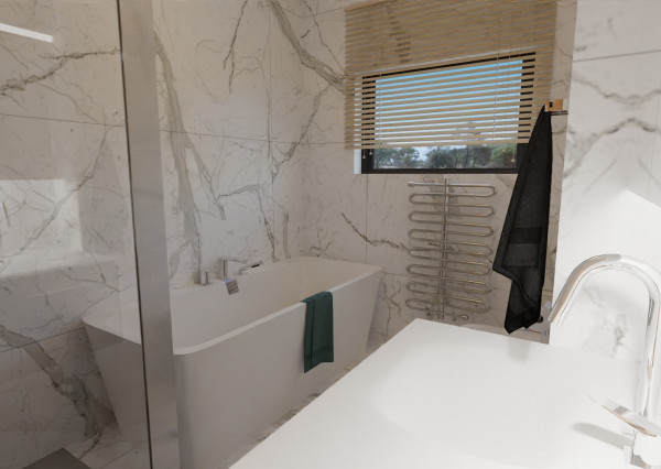 Na predaj 4-izbová novostavba s dvojgarážou v Suchohrade