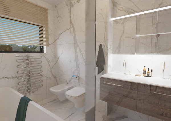 Na predaj 4-izbová novostavba s dvojgarážou v Suchohrade