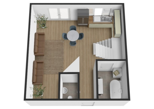 Na predaj čiastočne zariadený dom v Župčanoch