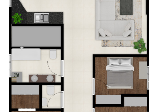 Na predaj skolaudovaný 4-izbový rodinný dom v obci Zohor