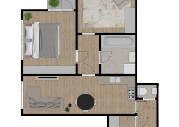 Na predaj moderný 3-izbový byt vo výbornej lokalite Serede