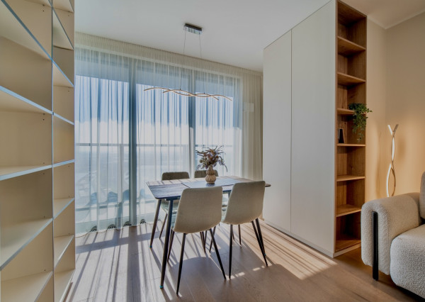 Na prenájom 2-izbový byt v Eurovea Tower – Bratislava