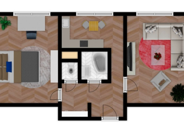 REZERVOVANÉ Na predaj 2-izbový byt s loggiou v Martine