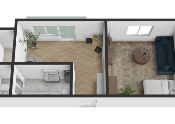 Na predaj 1-izbový byt v Bánovciach nad Bebravou