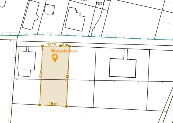 Na predaj stavebný pozemok v Lehniciach v časti Masníkovo