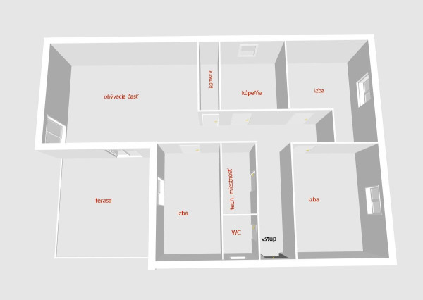 REZERVOVANÉ: Exkluzívne iba u nás krásna novostavba v obci Uhrovec - dokončenie koniec augusta 2025