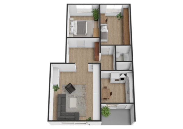 Na predaj 3-izbový byt s výhľadom na hrad v Bratislave