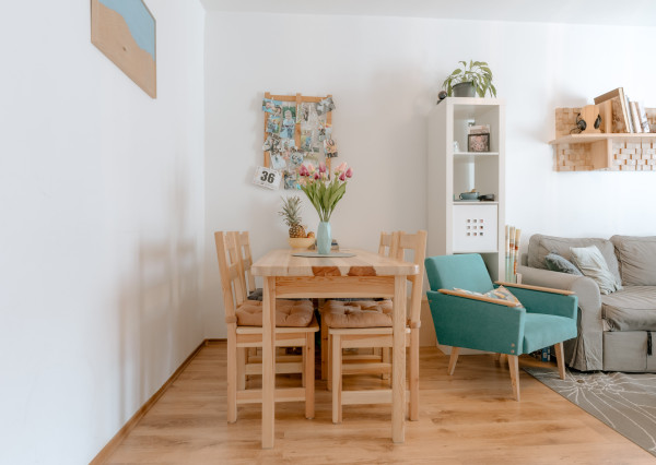 Na prenájom kompletne zariadený 2-izbový byt v centre Martina