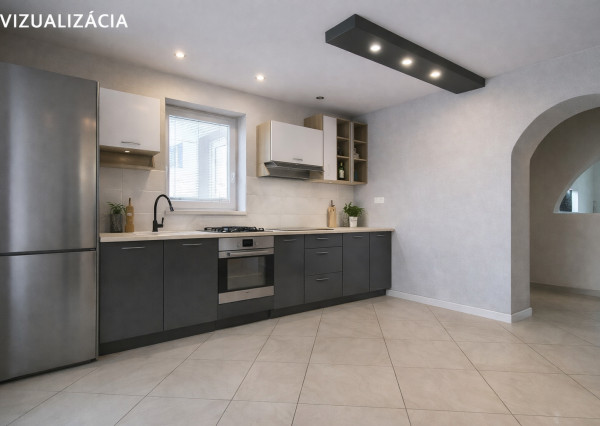 Na predaj čiastočne prerobený rodinný dom v Ruskovciach