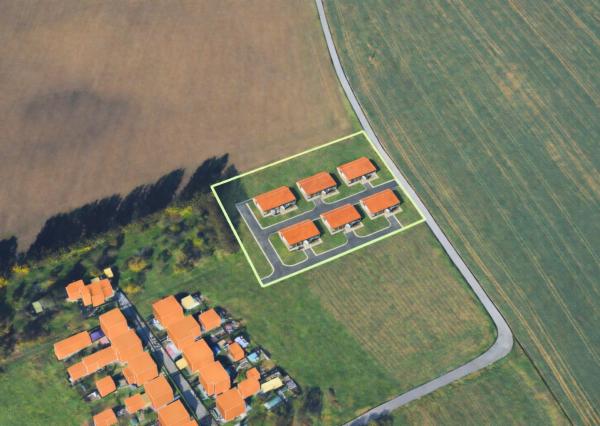 Na predaj pozemok v zastavanej časti obce Veľký Čepčín