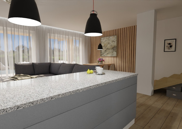 Na predaj novostavba v Lehniciach - časť trojdomu C