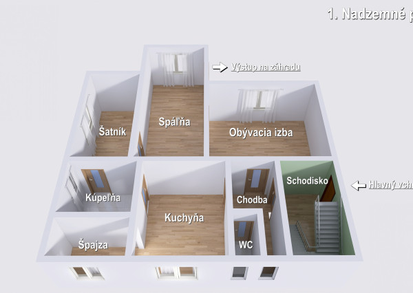 NA PREDAJ | UNIKÁTNY RODINNÝ DOM V CENTRE TRENČÍNA