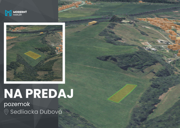 Na predaj pozemok na rekreačné využitie, Sedliacka Dubová