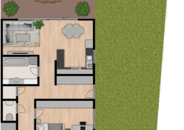 Na predaj 3-izbový byt so slnečnou terasou v novostavbe kúsok od Prešova